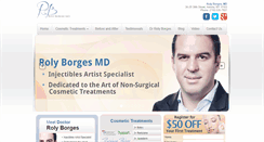 Desktop Screenshot of borgesmedicalspa.com